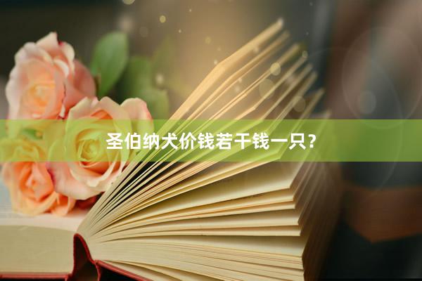圣伯纳犬价钱若干钱一只?